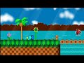 SONIC IN GEOMETRY DASH 2.11 | Green Hill Zone - s0nic X (His First Art Level)