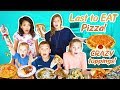 Last to Eat PIZZA WINS with CRAZY Toppings!