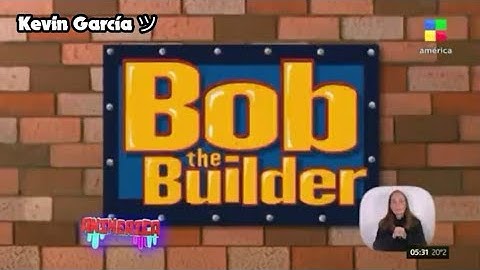 Intro. Bob el constructor en América TV - 02/03/22