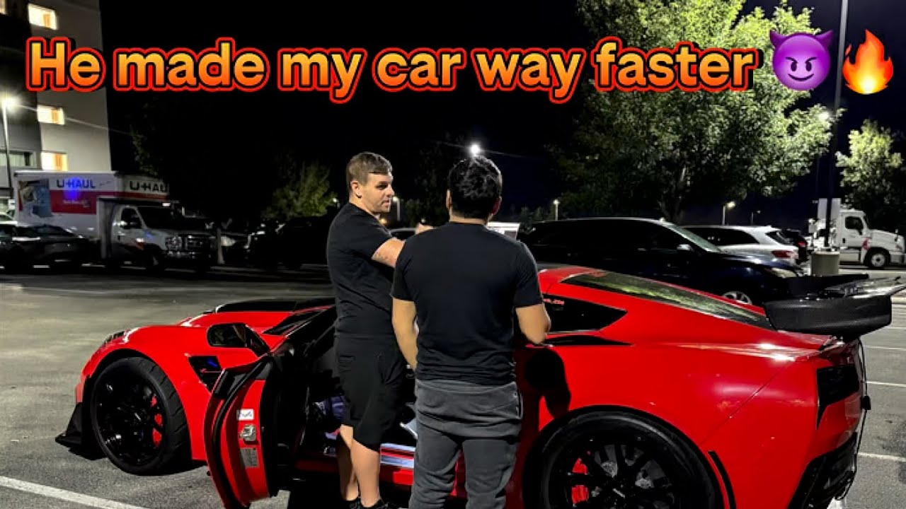 Justin White tuned my C7 Z06! 💻🔥