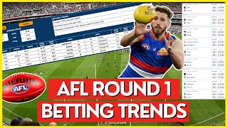 The Biggest Betting Trends | Round 1 Tips, Trends & Predictions | 2024 AFL Season