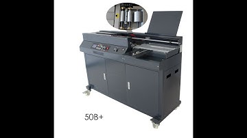 A3/A4 Automatic Perfect Glue Book Binding Machine Glue Binder Hot Melt Glue Book Bidning Machine