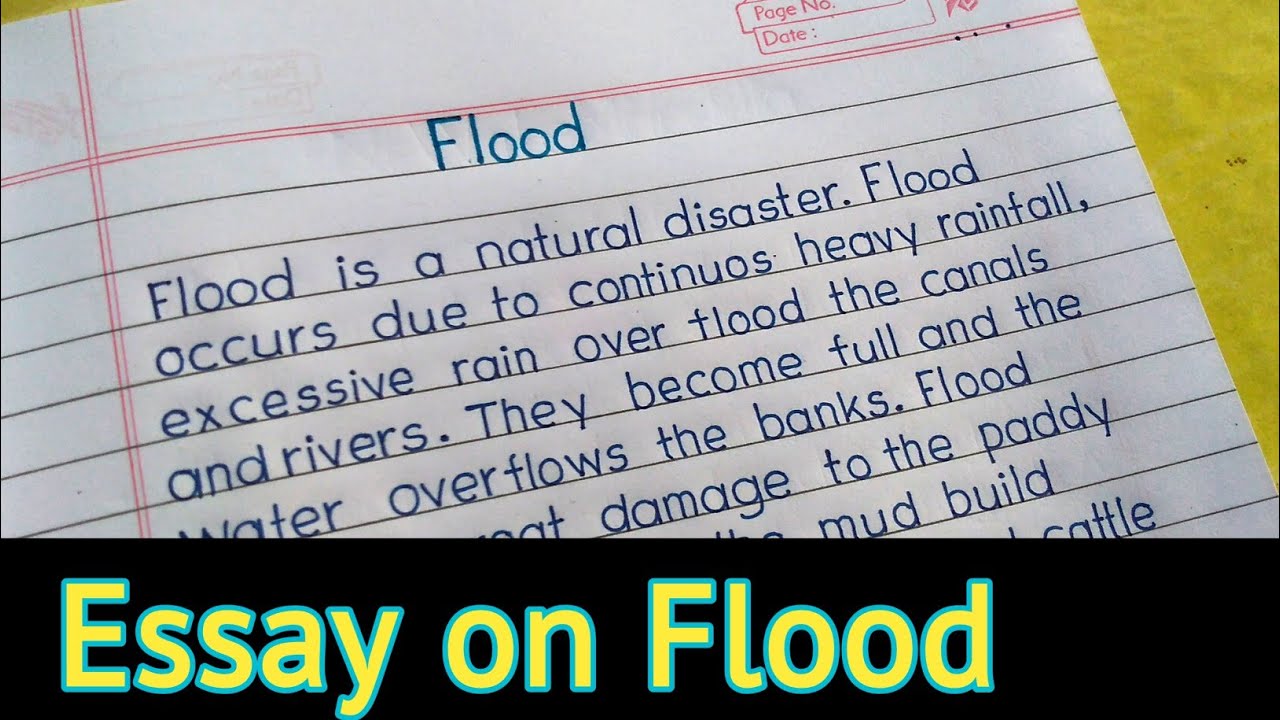 a short essay on flooding