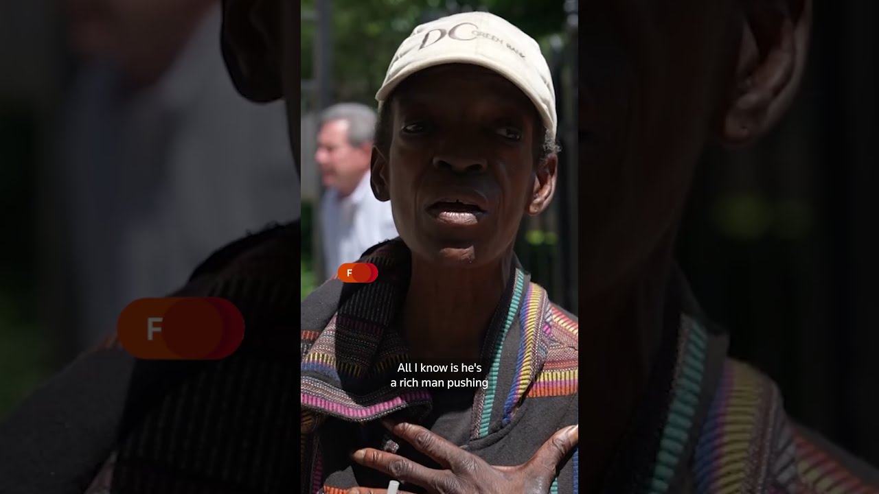 Homeless DC Resident Reacts To Trump S Crackdown REUTERS