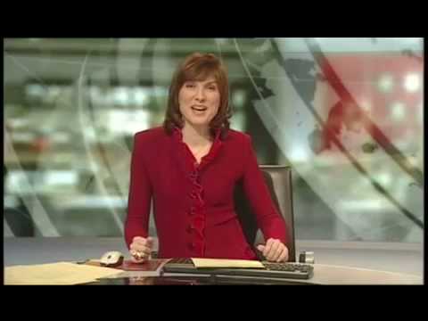 Fiona Bruce farts on live TV!!