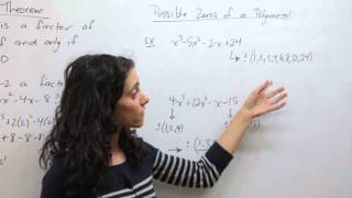MHF4U 5 3 Solving Polynomial and Rational Equations