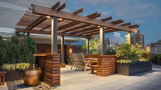 TOP! 100+ WOODEN TERRACE GARDEN DESIGN IDEAS | TIPS FOR BEAUTIFUL OUTDOOR SPACE OF TERRACE GARDEN