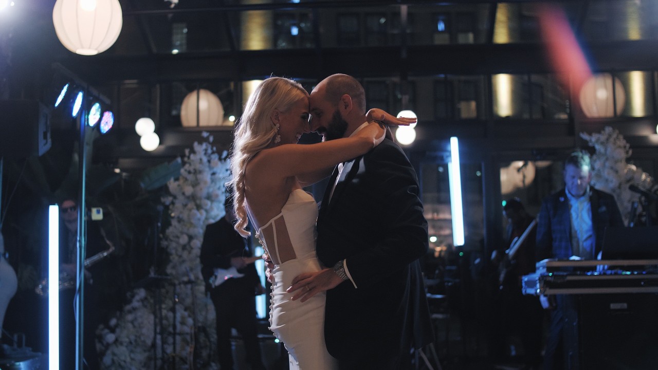 Ashley & Eric's joyous wedding at Shinola