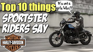 Top 10 things every Harley Sportster guy says