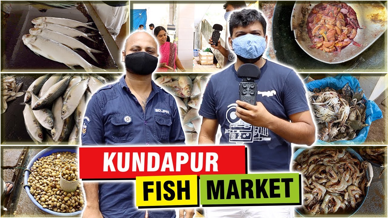 Kundapur Fish Market | With  @SHUTTERBOX FILMS  | Sea Fish | Sea food | Vlogs
