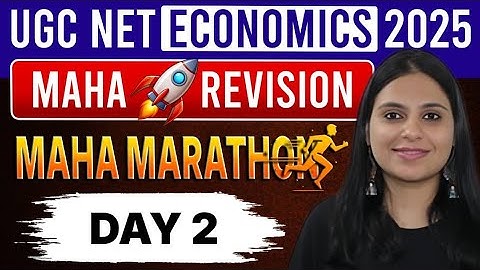 UGC NET JRF Economics MAHA MARATHON | UGC NET Economics Dec 2025 Preparation | NET Economics MOCK