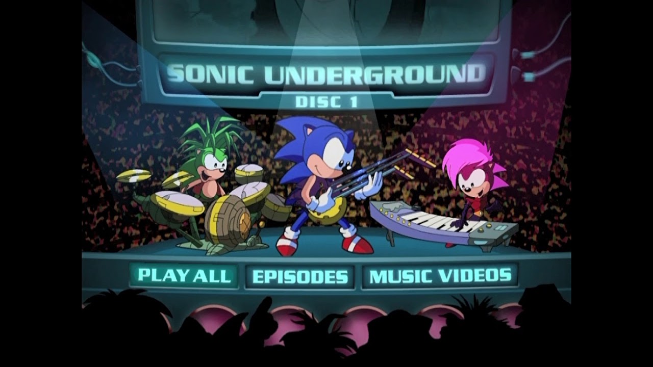 Sonic Underground Volume 1 13 Dvd Disc One Menu Walkthrough Youtube