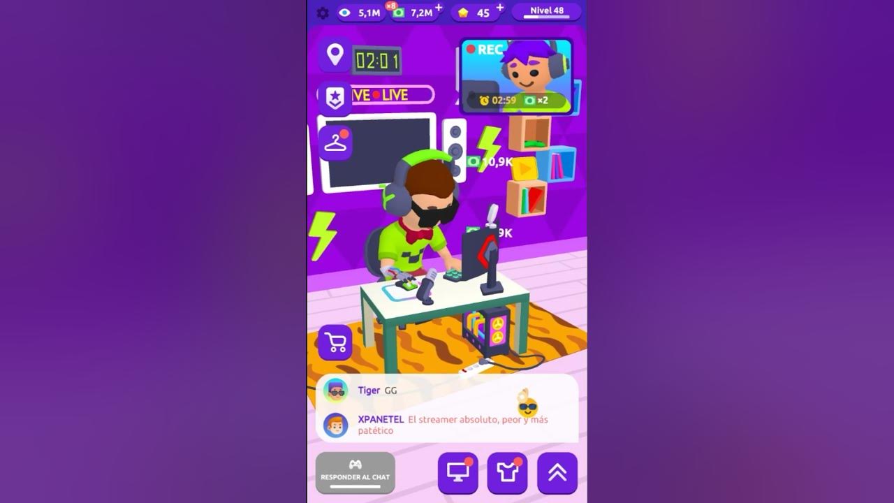 Idle Streamer! Mod apk [Unlimited money][No Ads] download - Idle