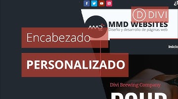 Como crear un Header (encabezado perzonalidado) Divi Theme Builder - WordPress