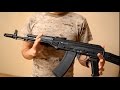 Обзор страйкбольного газового автомата KWA AK74M