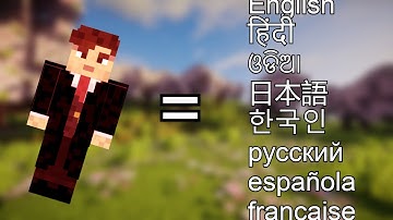 Minecraft But If I take Damage My Language Changes | FuriousPenta