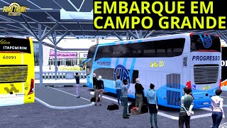 ETS2 MOD BUS: De Campo Grande a Miranda: Conheça as Incríveis rotas do Pantanal MAPA EAA Gameplay