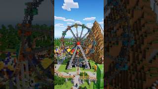 Minecraft theme park 😊😊#shorts #minecraft