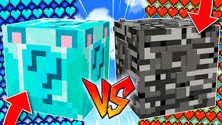 ¡BATALLA de LUCKY BLOCKS DIAMANTE vs BEDROCK! 💥💎 LUCKY BLOCKS MINECRAFT MOD