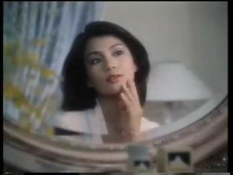 香港中古廣告: 夏士蓮雪花膏(翁美玲 RIP)1984