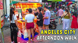 Afternoon Walk Tour of ANGELES CITY, the Biggest City in Pampanga | Philippines |