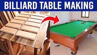 How To Make Billiard Table | Billiard Table Diy