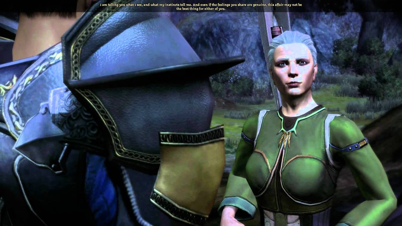 Dragon Age: Origins Wynne comments on Morrigan romance #1 