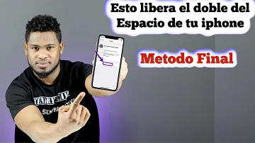 ¿Cómo liberar espacio en iPhone sí ya borré todo?