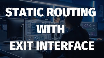 Static routing with exit interface | Part - 2 | Craw Security