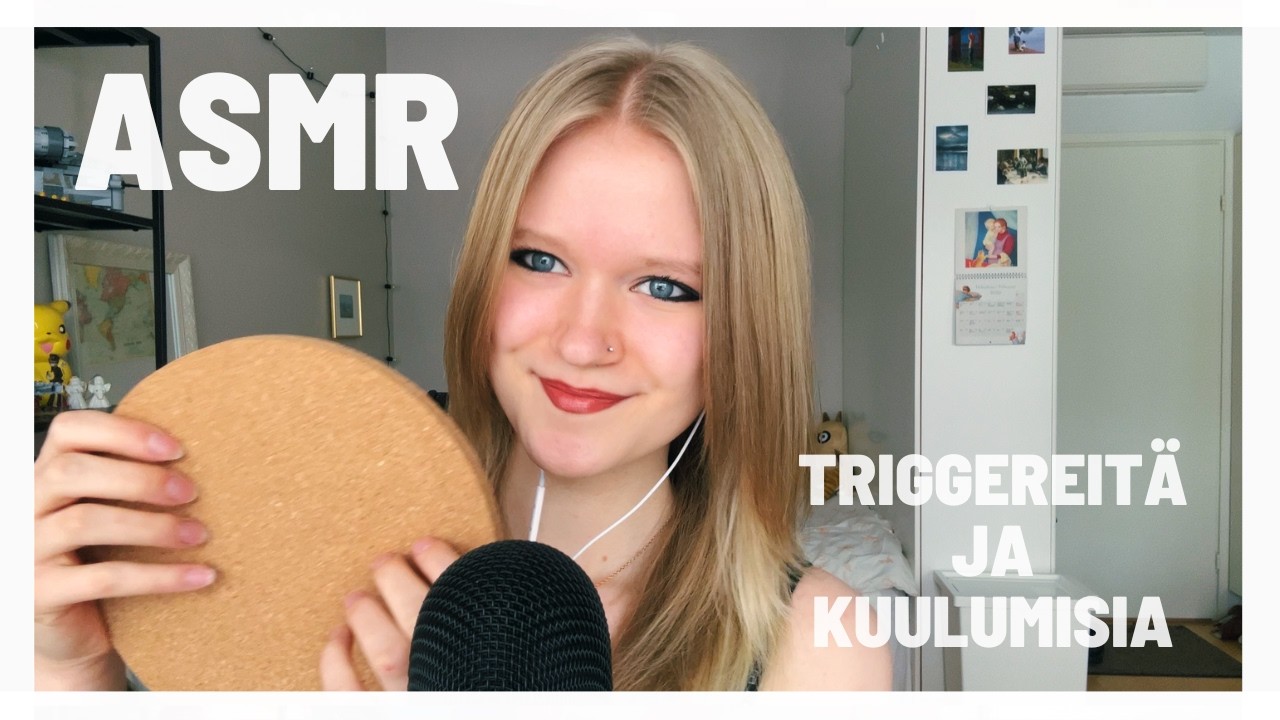 ASMR SUOMI | Triggereitä ja kuulumisia 💖