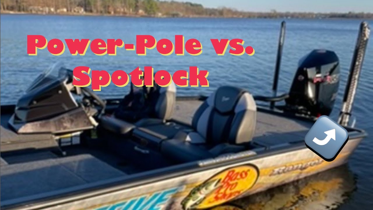 Power Poles or Spot Lock Trolling Motor?  | #bassfishing #powerpole