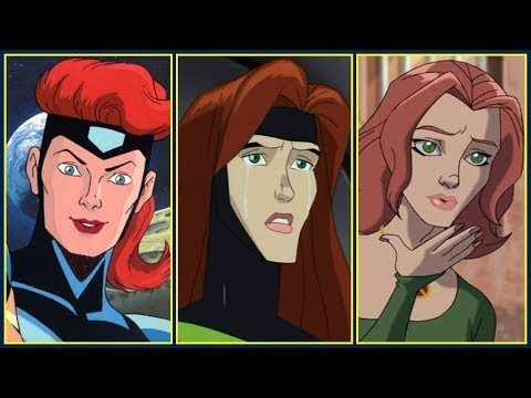 Jean Grey Evolution in Cartoons (2018)