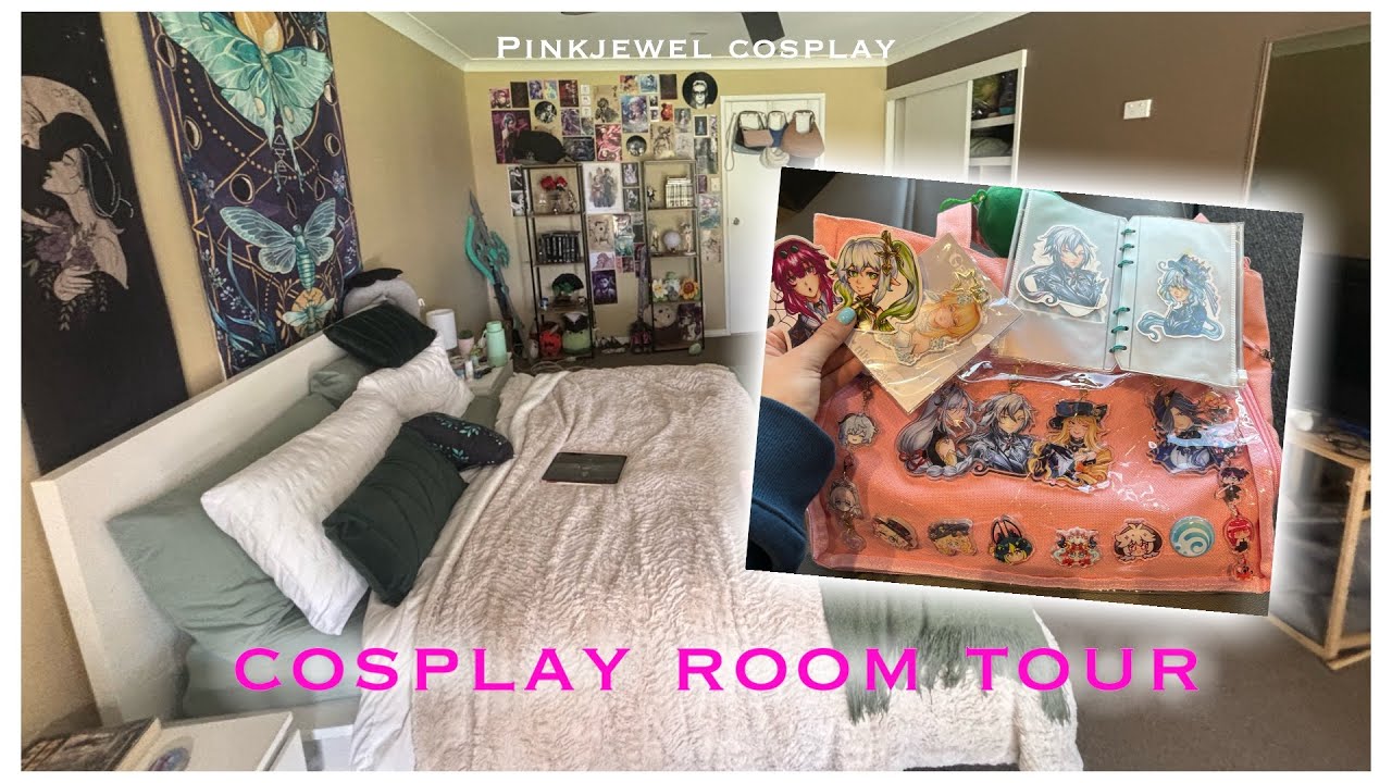 Cosplayer Room Cosplay room tour - With Kaicon haul - YouTube