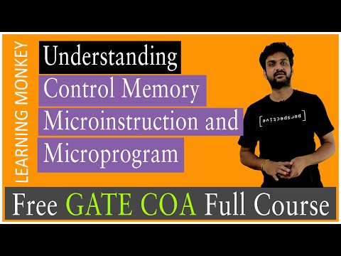 Understanding Control Memory Microinstruction and Microprogram || lesson 37 || Computer Organization