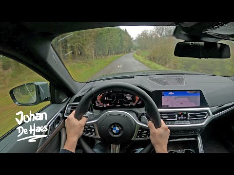 2020 BMW 420d XDRIVE 190 HP POV TEST DRIVE