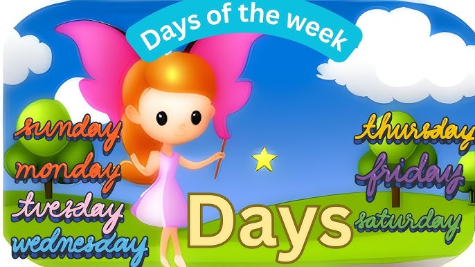 Days of the Week Song for Kids, English for Kids