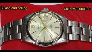 Second hand Original Rolex Tudor Automatic Mens watch #rolexwatchbuyingandselling #rolex #tudorwatch