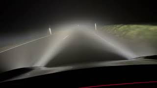 “2024 Tesla Model 3 Highland Matrix Headlights REFUSE to Dim in Fog (Part 2. Real World Test)”