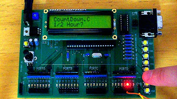 NDSU ECE 376 HW6 Demonstration: CountDown.c