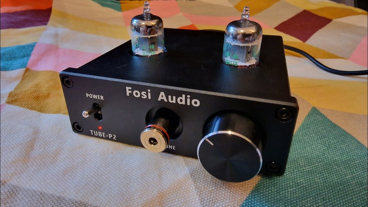 Fosi Audio P2 - Budget Hybrid Tube AMP. - YouTube