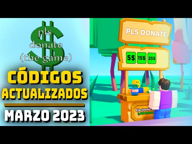 TODOS LOS CODIGOS ACTIVOS para PLS DONATE! 💸 (ROBLOX) 