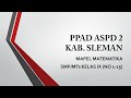 Pembahasan Soal ASPD 2022 Matematika SMP / PPAD 2 KAB. SLEMAN Nomor 1-15