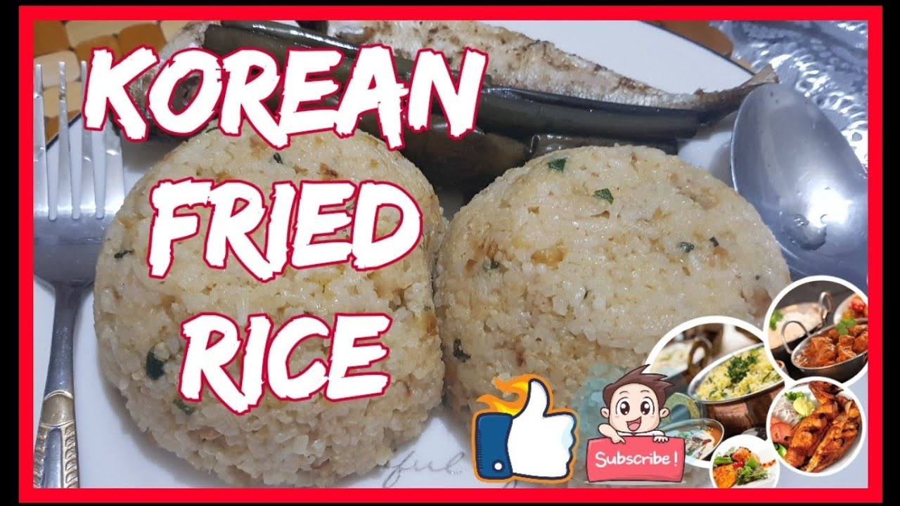KOREAN FRIED RICE COOK in a RICE COOKER | SINANGAG by Michael Shukran ...