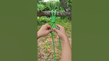 A GREAT Knot in our daily life! #knot #technique #rope #interesting #knowledge