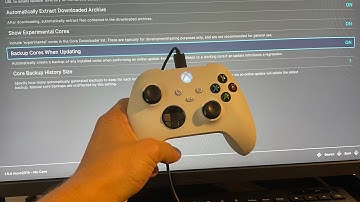 Xbox Series X/S: How to Backup Cores When Updating in RetroArch Tutorial! (Updater) 2021