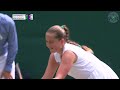 Grand Slam Champs fight it out | Jelena Ostapenko v Barbora Krejcikova | Highlights | Wimbledon 2024