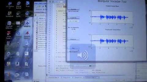 MATLAB Speech Vocoder