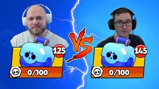 БИТВА СУНДУКОВ BRAWL STARS! SHAMPANOV vs ZebrailTV