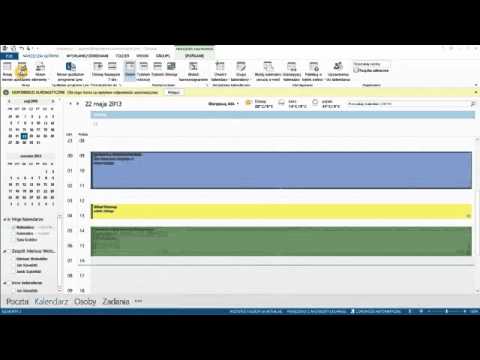 Wideo: Jak Wyczyścić Kalendarz Programu Outlook