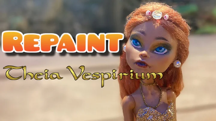 Repaint!- Theia Vespirium!- Custom OOAK ArtDoll!